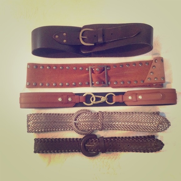 Bundle of four belts!