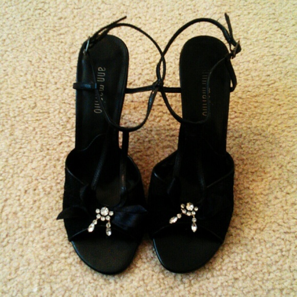 Ann Marino Ankle Strap Heels