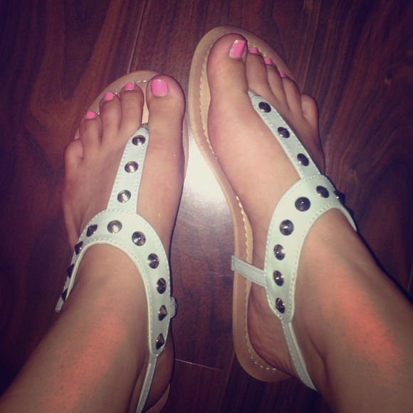 🚫SOLD🚫 Seafoam green sandals