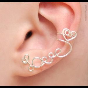 LOVE ear cuff