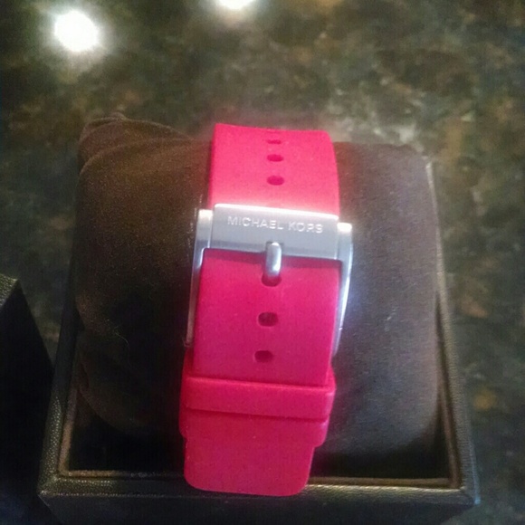 ***Reduced ~Beautiful Red Michael Kors Watch*** - Picture 3 of 3