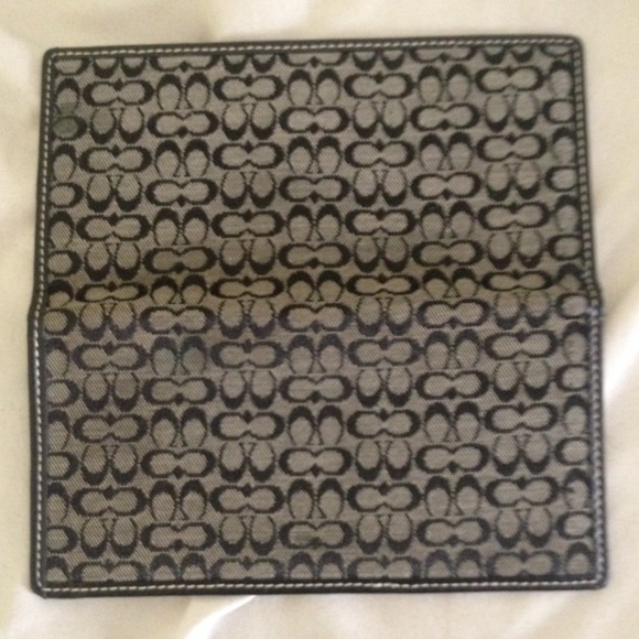 Coach check holder