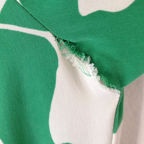 Diane von Furstenberg Dresses - DIANE vonFURSTENBERG Green & White Dress Diane von Furstenberg Dresses - DIANE vonFURSTENBERG Green & White Dress