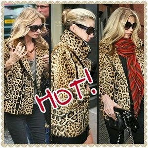 NYE SALE! Etcetera Leopard Print Jacket! HOT!!!