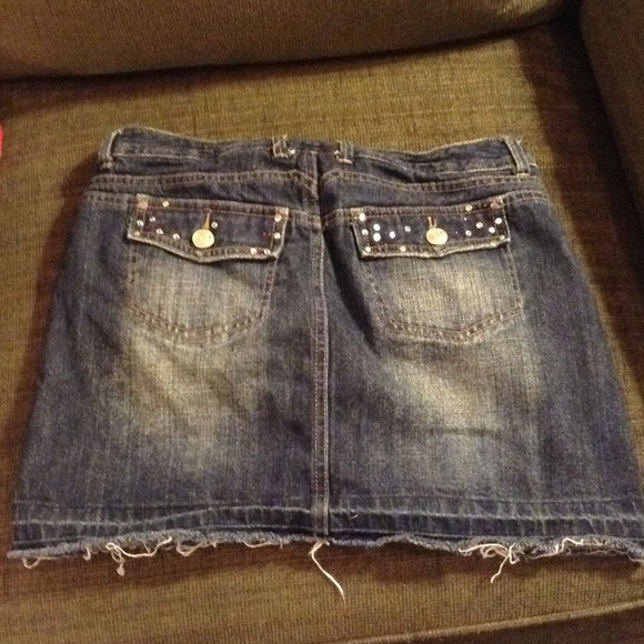 Denim skort - Picture 2 of 2