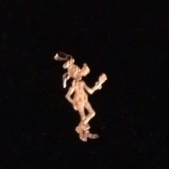 Gold goofy charm 10k hubby got it mad for me