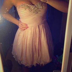 Light Pink Homecoming Dress