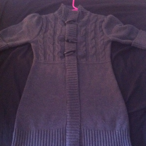 gray sweater dress