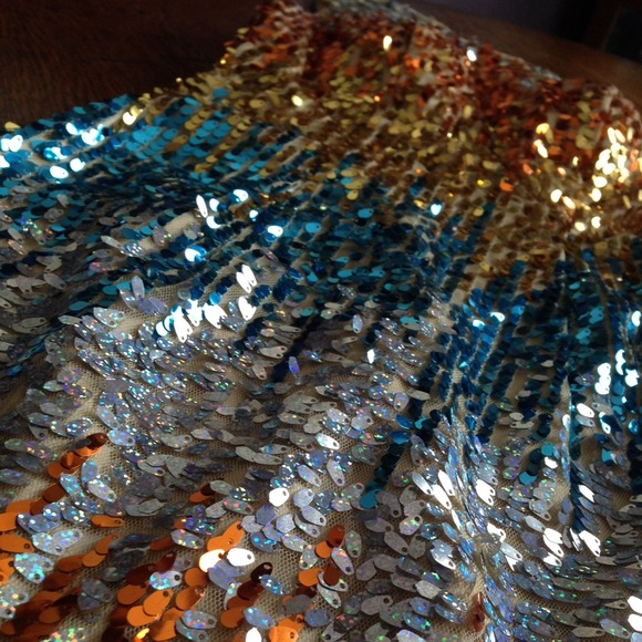 Wow Prom Colorful Print Cocktail Dress - Picture 2 of 4