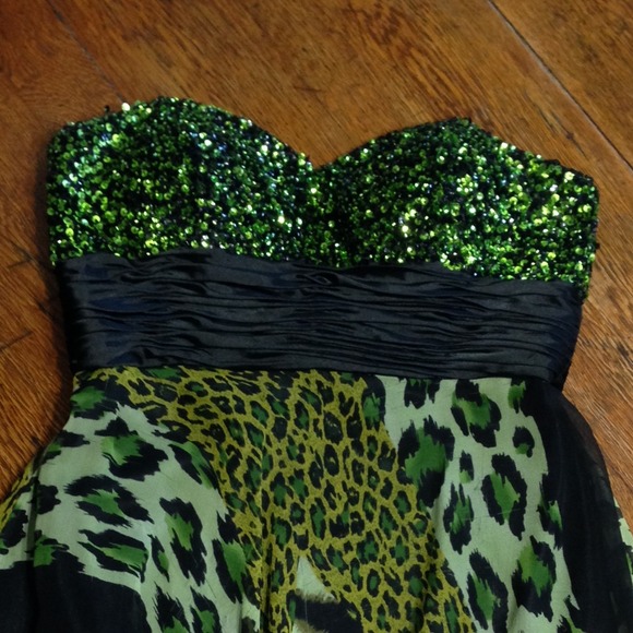 Animal Print Prom/Homecoming Dress - Picture 4 of 4