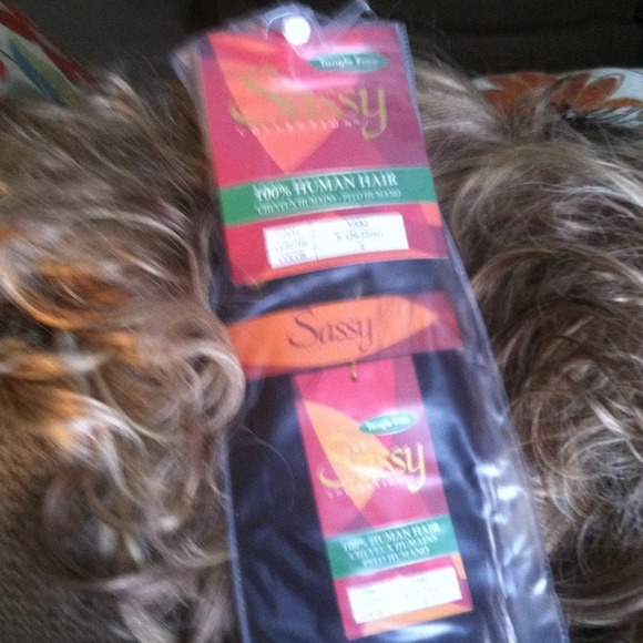 REDUCED Toddy only $10 Sassy collection human hair
