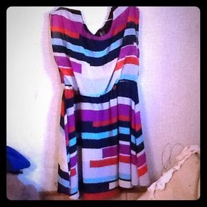 Fun, retro, flowy spring dress