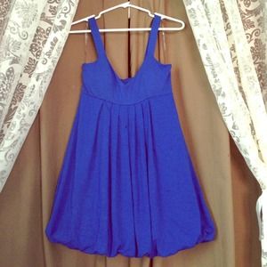BUBBLE HEM DRESS