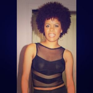 ***Reduced***Mesh Crop Top