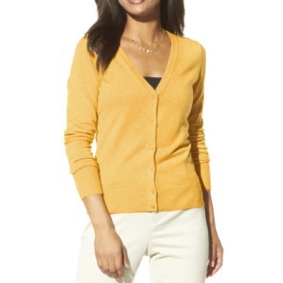 ❌SOLD in Bundle Merona Mustard Cardigan Sweater.