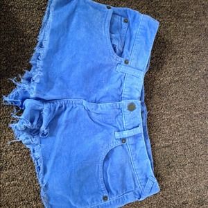💝SOLD💝RVCA Balance of the Opposites blue shorts