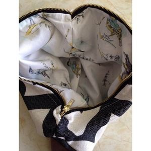 Bags - Large Handmade Chevron & Faux Leather Clutch Bags - Large Handmade Chevron & Faux Leather Clutch