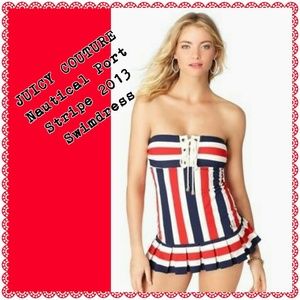 JUICY COUTURE Nautical Port Stripe 2013 Swimdress