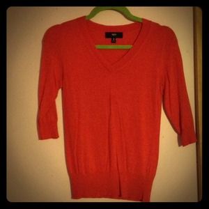 Cute deep orange work shirt