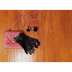 VINTAGE leather gloves