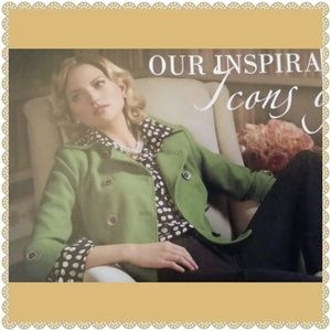 Clover Pea Coat Perfect for Spring!