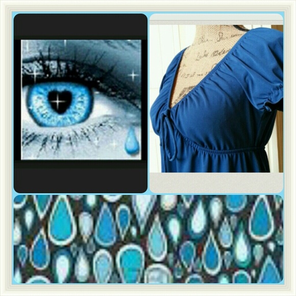 I Z  Tops - I'm oh so blue for you blue blouse