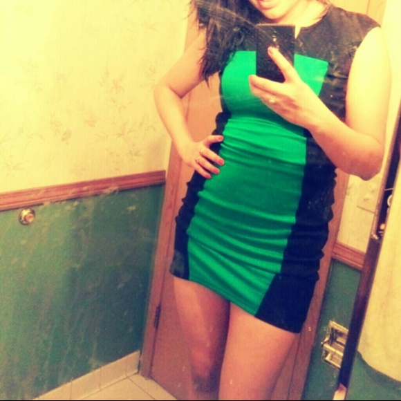 Green and black