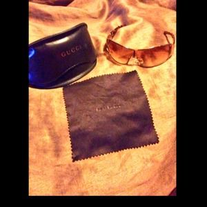 Elegant Mask Gucci Sunglasses