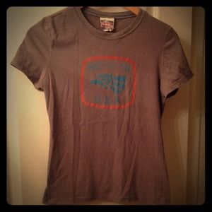 Cropped T "Hecho En U.S.A" Grey Color