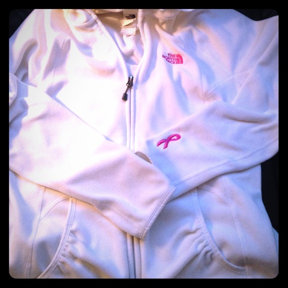North Face Jacket Cancer Awareness🎀🎀
