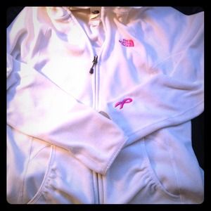 North Face Jacket Cancer Awareness🎀🎀