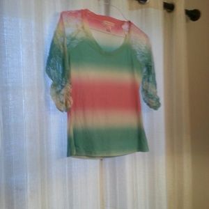 *SOLD IN BUNDLE Aero skirt, Rose Dress, Ombre shir