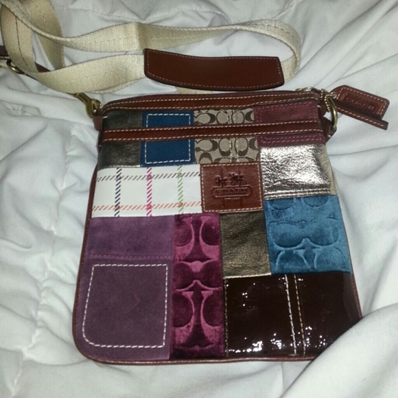 coach patchwork crossbody bag