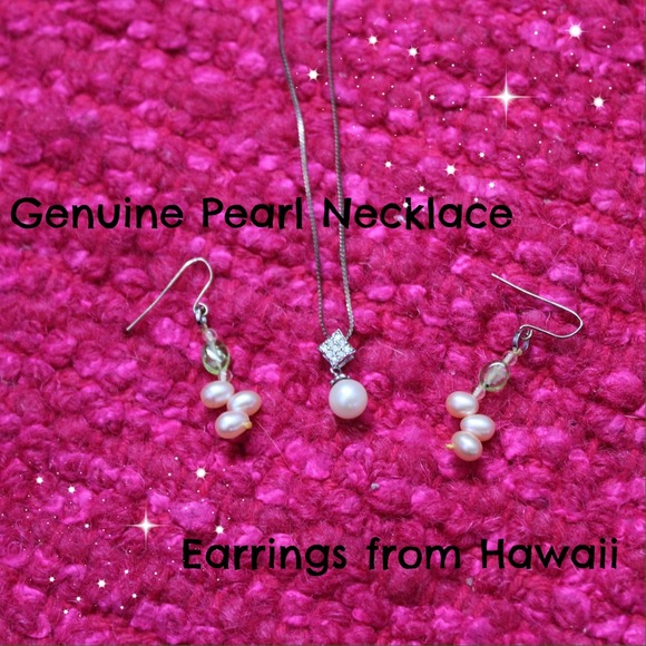 ❌SOLD Genuine Pearl Necklace with lots of extras!!