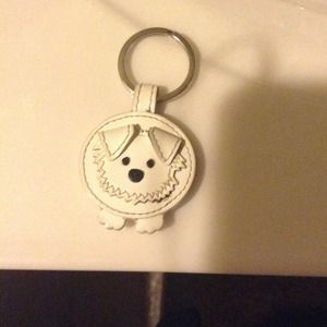Coach doggy key chain