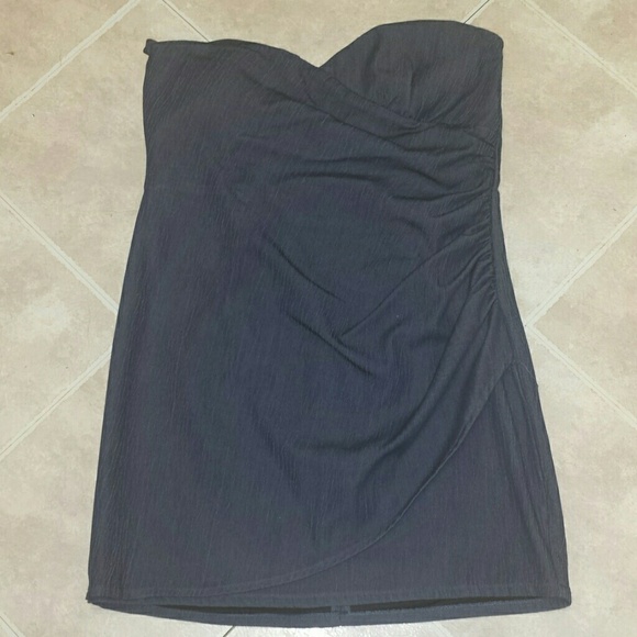 Blue/Grey Halter Top Dress