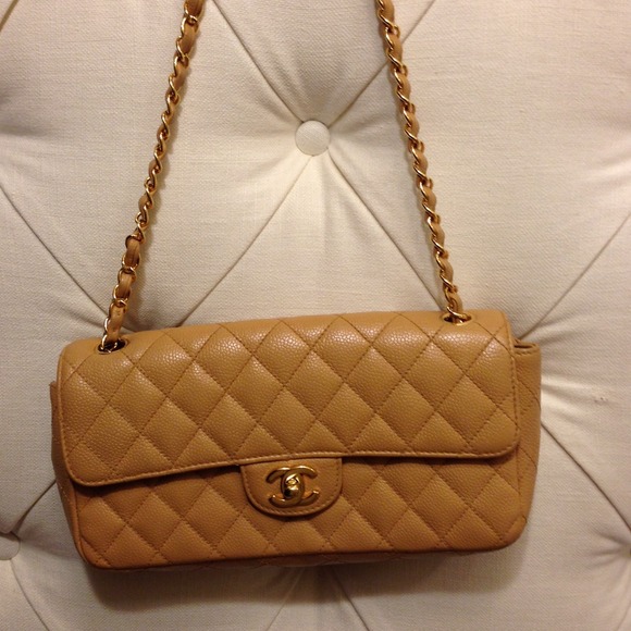 ❌ SOLD ❌100% Authentic Caviar Tan Chanel purse