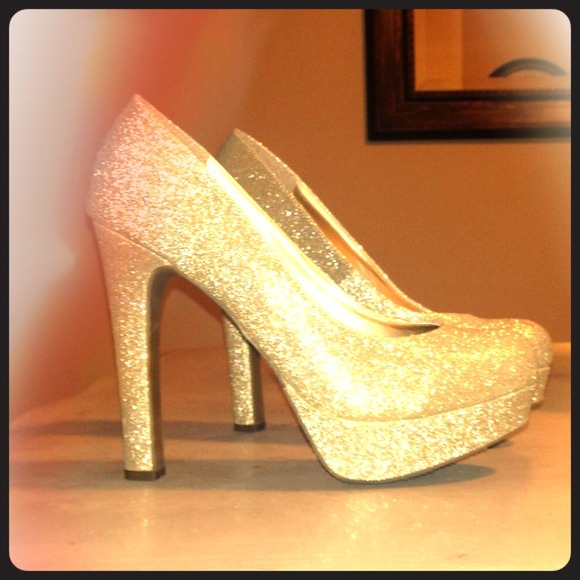 Glittered High Heels