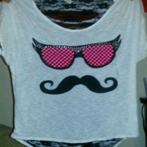 Mustache Lace Shirt