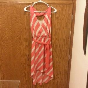 Hi-Lo Orange Dress from Express