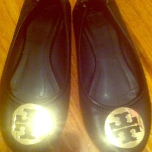 Tory Burch Black reva Ballet flats