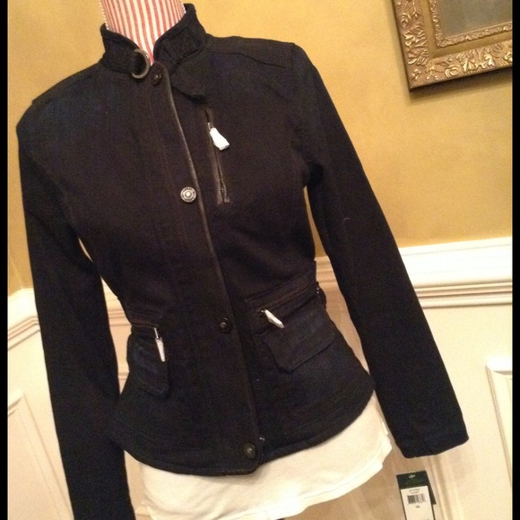 Ralph Lauren Jackets & Blazers - 💕Flash Sale💕RL Dark Denim Peplum Jacket