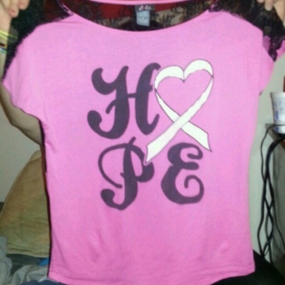 Hope brest cancer shirt