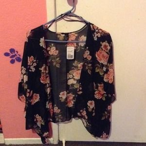 Floral kimono