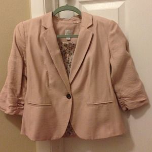 Pink blazer