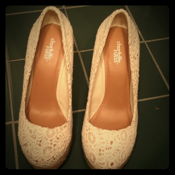 Charlotte Russe wedges - Picture 1 of 3