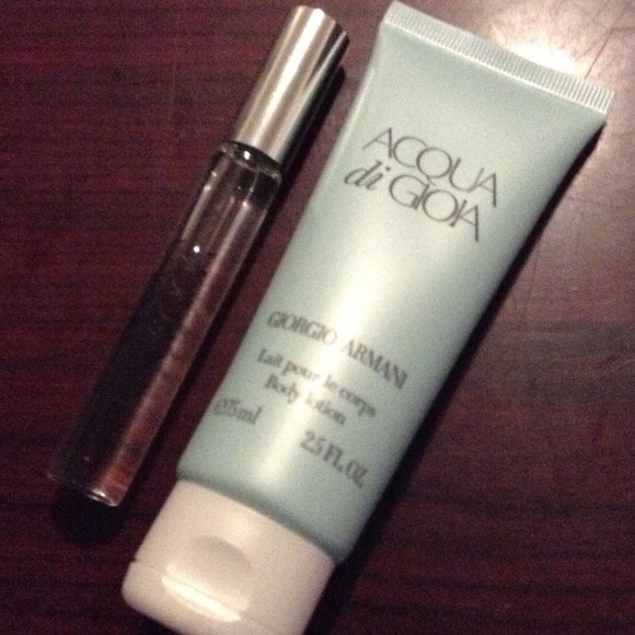 Acqua di Gioa lotion and roller ball