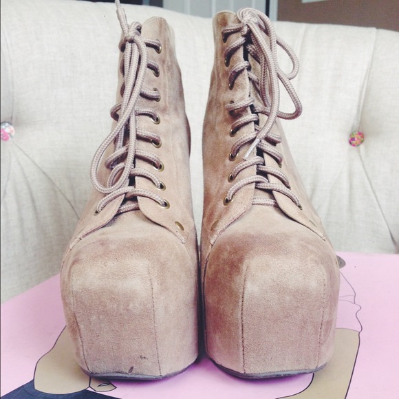 🔻Reduced 🔻 Jeffrey Campbell Lita Taupe Suede