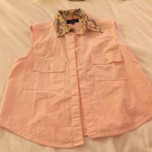 muscle tee button up