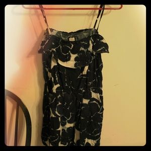 J crew navy tie die dress